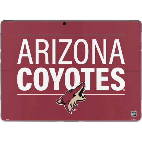 NHL Arizona Coyotes Lineup Surface Pro 9 Skin
