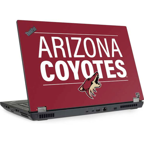 NHL Arizona Coyotes Lineup Lenovo ThinkPad Skin
