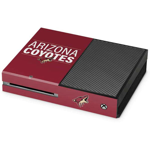 NHL Arizona Coyotes Lineup Xbox One Console Skin