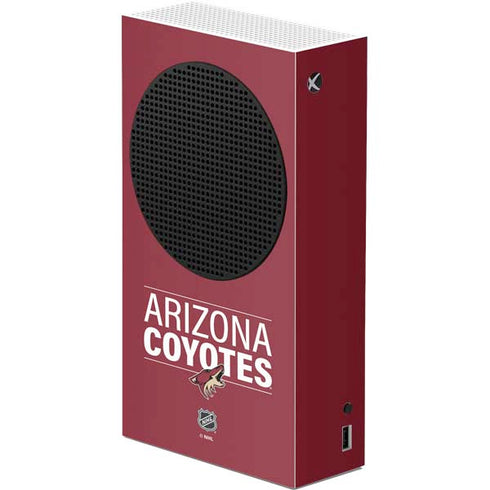NHL Arizona Coyotes Lineup Xbox Series S Console Skin