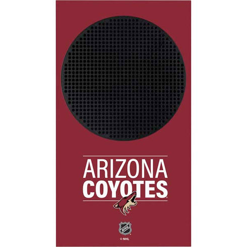NHL Arizona Coyotes Lineup Xbox Series S Console Skin