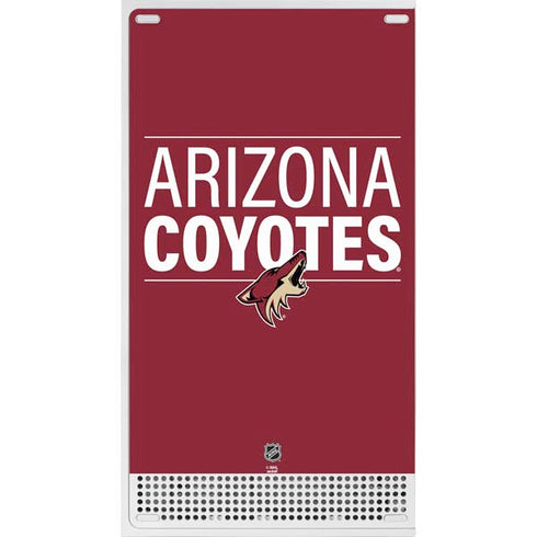 NHL Arizona Coyotes Lineup Xbox Series S Console Skin