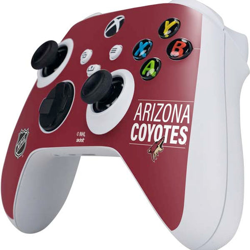 NHL Arizona Coyotes Lineup Xbox Series S Controller Skin