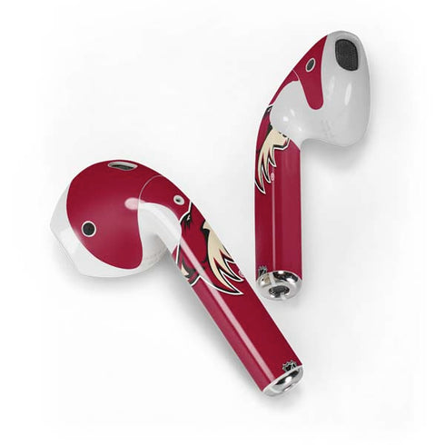 NHL Arizona Coyotes Solid Background Apple AirPods Skin