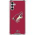 NHL Arizona Coyotes Solid Background Galaxy A13 5G Clear Case