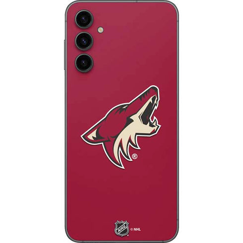 NHL Arizona Coyotes Solid Background Galaxy A14 5G Skin