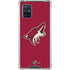 NHL Arizona Coyotes Solid Background Galaxy A71 5G Clear Case