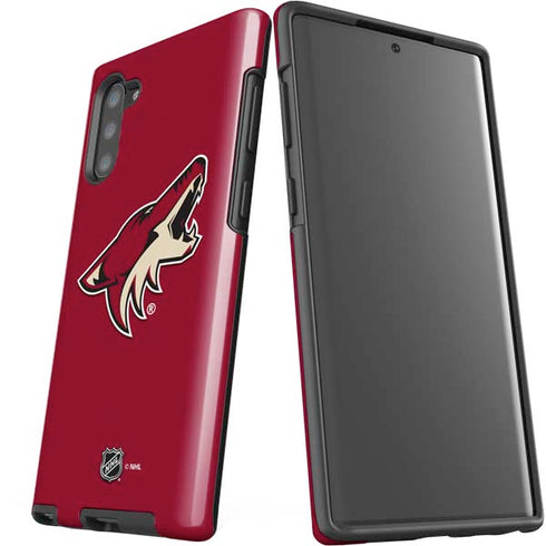 NHL Arizona Coyotes Solid Background Galaxy Note 10 Pro Case