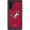 NHL Arizona Coyotes Solid Background Galaxy Note 10 Waterproof Case