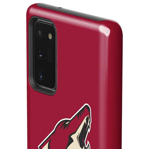NHL Arizona Coyotes Solid Background Galaxy Note20 5G Pro Case