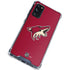 NHL Arizona Coyotes Solid Background Galaxy S20 FE Clear Case