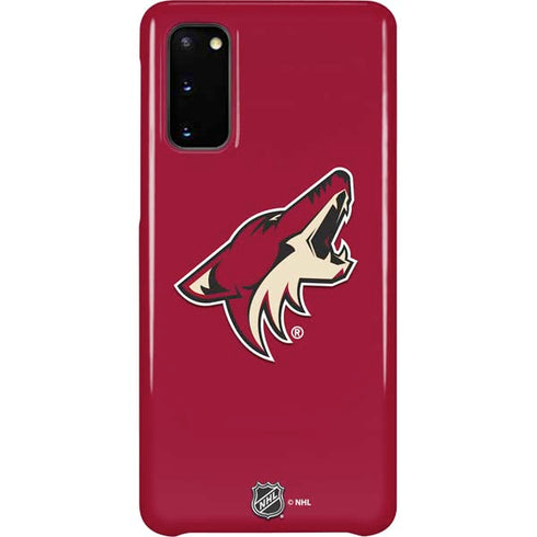 NHL Arizona Coyotes Solid Background Galaxy S20 Lite Case
