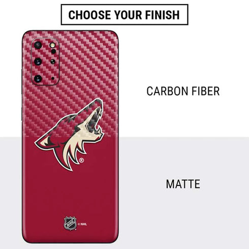 NHL Arizona Coyotes Solid Background Galaxy S20 Plus Skin