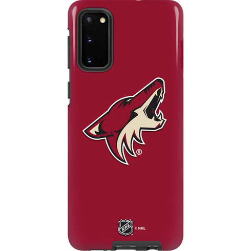 NHL Arizona Coyotes Solid Background Galaxy S20 Pro Case