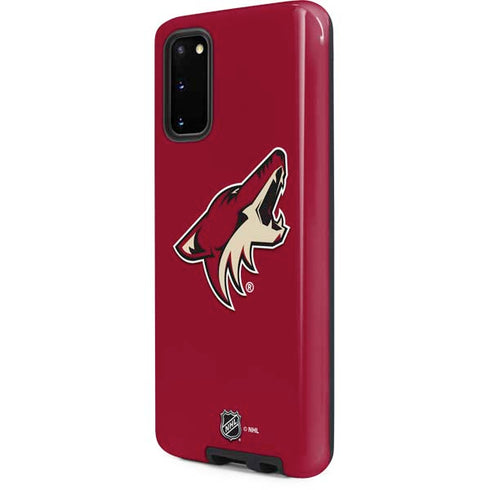 NHL Arizona Coyotes Solid Background Galaxy S20 Pro Case