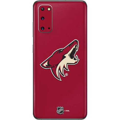 NHL Arizona Coyotes Solid Background Galaxy S20 Skin