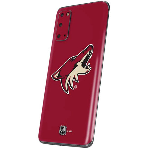 NHL Arizona Coyotes Solid Background Galaxy S20 Skin