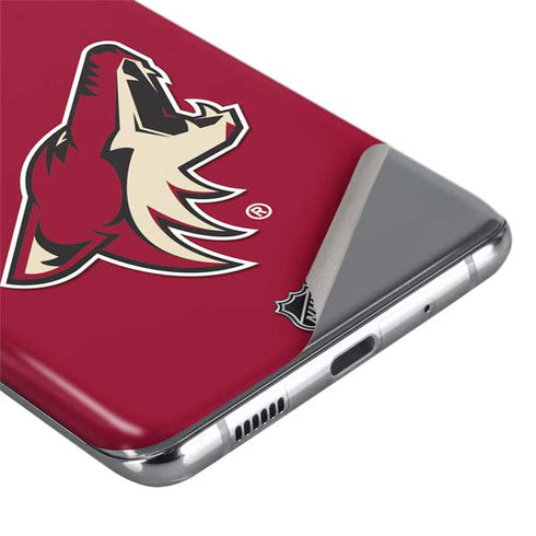 NHL Arizona Coyotes Solid Background Galaxy S20 Ultra 5G Skin