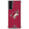 NHL Arizona Coyotes Solid Background Galaxy S21 5G Clear Case