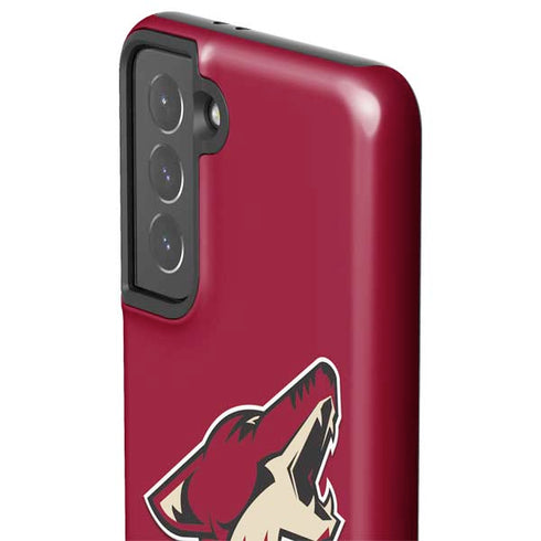NHL Arizona Coyotes Solid Background Galaxy S21 5G Pro Case