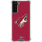 NHL Arizona Coyotes Solid Background Galaxy S21 FE Clear Case