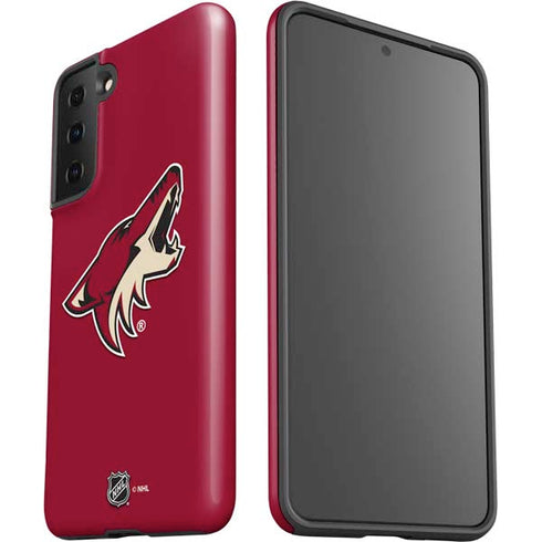 NHL Arizona Coyotes Solid Background Galaxy S21 FE Pro Case