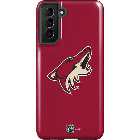 NHL Arizona Coyotes Solid Background Galaxy S21 Plus 5G Pro Case