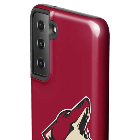 NHL Arizona Coyotes Solid Background Galaxy S21 Plus 5G Pro Case