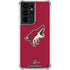 NHL Arizona Coyotes Solid Background Galaxy S21 Ultra 5G Clear Case