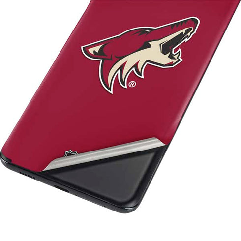 NHL Arizona Coyotes Solid Background Galaxy S21 Ultra 5G Skin