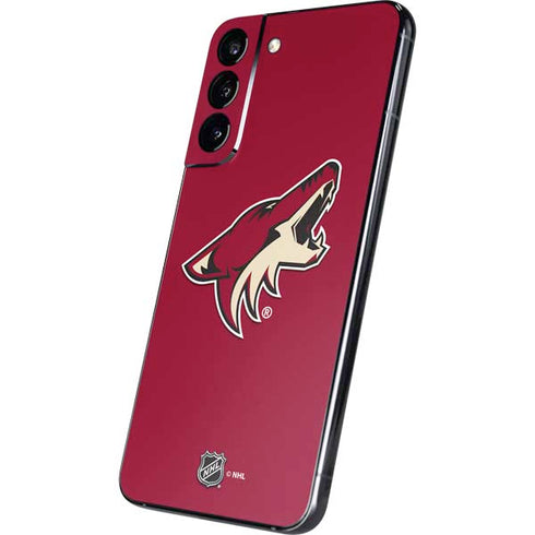 NHL Arizona Coyotes Solid Background Galaxy S22 Plus Skin