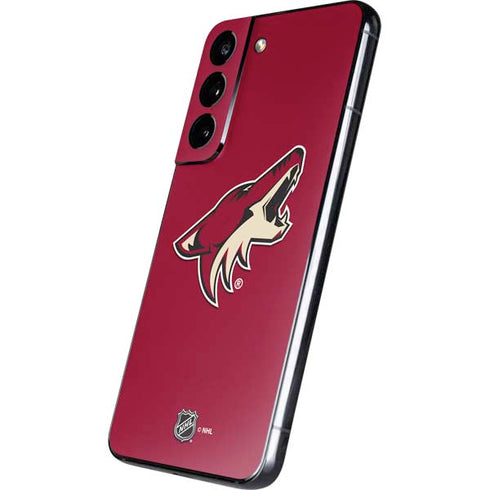 NHL Arizona Coyotes Solid Background Galaxy S22 Skin