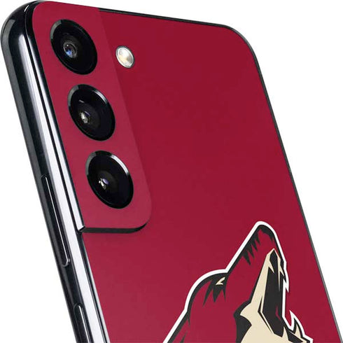 NHL Arizona Coyotes Solid Background Galaxy S22 Skin
