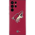 NHL Arizona Coyotes Solid Background Galaxy S22 Ultra Skin