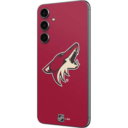 NHL Arizona Coyotes Solid Background Galaxy S23 FE Skin