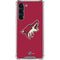 NHL Arizona Coyotes Solid Background Galaxy S23 Plus Clear Case