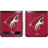 NHL Arizona Coyotes Solid Background Galaxy Z Flip Skin