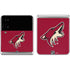 NHL Arizona Coyotes Solid Background Galaxy Z Flip4 5G Skin