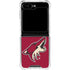 NHL Arizona Coyotes Solid Background Galaxy Z Flip5 5G Clear Case