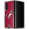 NHL Arizona Coyotes Solid Background Galaxy Z Fold4 5G Clear Case