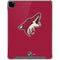 NHL Arizona Coyotes Solid Background iPad Pro 12.9in (2020) Clear Case