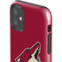 NHL Arizona Coyotes Solid Background iPhone 11 Impact Case