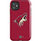 NHL Arizona Coyotes Solid Background iPhone 11 Impact Case