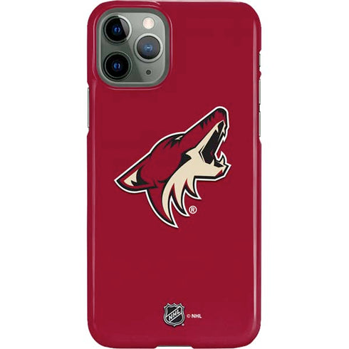 NHL Arizona Coyotes Solid Background iPhone 11 Pro Lite Case