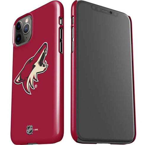NHL Arizona Coyotes Solid Background iPhone 11 Pro Lite Case
