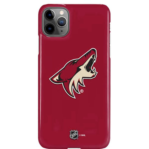 NHL Arizona Coyotes Solid Background iPhone 11 Pro Max Lite Case