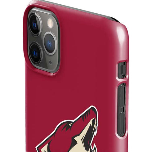NHL Arizona Coyotes Solid Background iPhone 11 Pro Max Lite Case