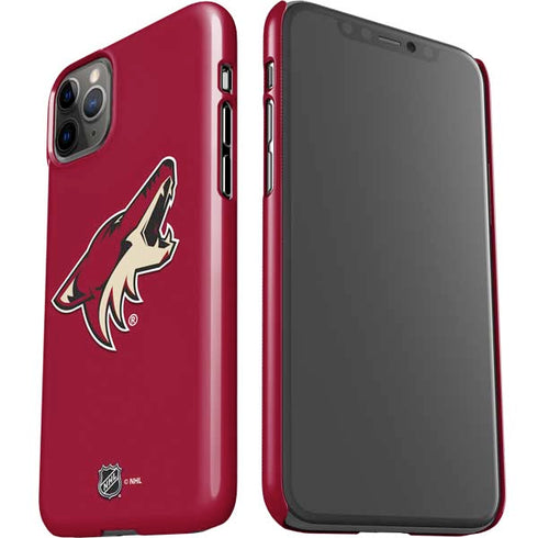 NHL Arizona Coyotes Solid Background iPhone 11 Pro Max Lite Case