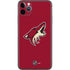NHL Arizona Coyotes Solid Background iPhone 11 Pro Max Skin