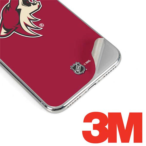 NHL Arizona Coyotes Solid Background iPhone 11 Pro Skin